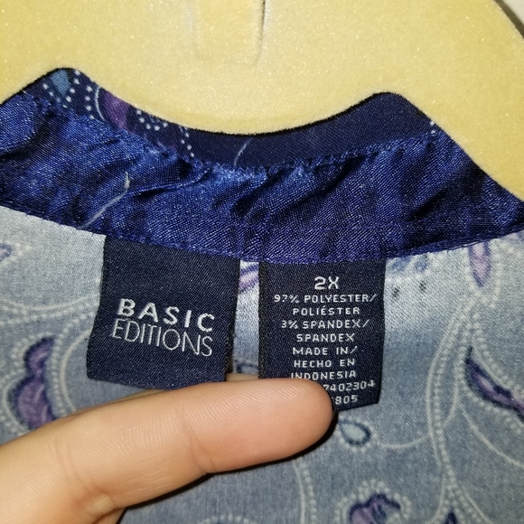 Basic Editions button up shirt jacket - Picture 2 of 4